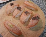 Foto del paso 9 de la receta: Nigiris de Salmón Flambeado y Trufa