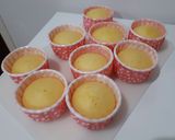 รูปขั้นตอนการทำที่ 10 ของ คัพเค้กส้มหน้านิ่ม สูตรนึ่ง