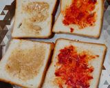 A picture of step 3 of Raw banana toast sandwich.