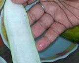A picture of step 1 of Salsa Salad With Cucumber Wrap.
