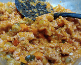 Foto del paso 8 de la receta: Tronquitos de calabacín rellenos de pollo y verduras