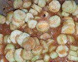 A picture of step 4 of Ridge Gourd (Turai).