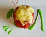 Foto del paso 1 de la receta: Morrón relleno