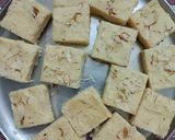 A picture of step 7 of Paneer Coconut Barfi.- "where Devotion Turns into Dessert.".