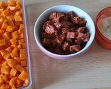 Une image de l'étape 1 de Risotto au chorizo au cookeo.