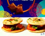 A picture of step 14 of Grilled Mini Kulcha Burger.