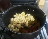 Foto del paso 3 de la receta: Champiñones al verdeo con crema