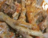Foto del paso 1 de la receta: Patitas de pollo con mollejas