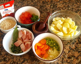 Foto del paso 1 de la receta: Guiso con couz couz perlado.🥣👨‍🍳