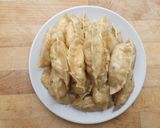 Foto langkah ke 8 dari resep Gyoza/Dumpling Udang Sayur.