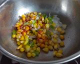 A picture of step 1 of Pizza panipuri.