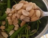A picture of step 1 of Farali chutney.