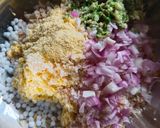 A picture of step 1 of Sweet corn Nuggets.