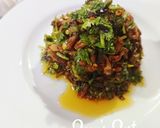 A picture of step 4 of Roshun Er Bhorta/Garlic Bharta.