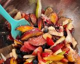 A picture of step 4 of Summer Fruit Cobbler.
