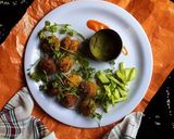 আলু পকোড়া চাট(aloo pakoda chaat recipe in bengali) রেসিপির ধাপ 3 ছবি