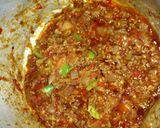 A picture of step 13 of Nigerian carrot fried rice with minced meat soup.