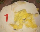 A picture of step 2 of Pineapple cake.