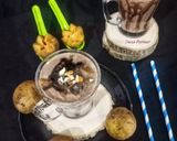 A picture of step 7 of Chikoo Chocolate Milkshake (Sapota Chocolate Milk Shake).