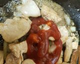 A picture of step 1 of My Honeyed Chicken & Mango 😀.