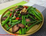 蔥苔炒臘肉的食譜步驟6照片
