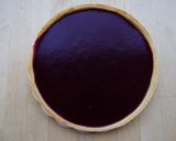 Une image de l'étape 4 de Tarte framboise chocolat.
