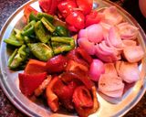কড়াই পনির (kadaii paneer recipe in Bengali) রেসিপি ধাপ - 2 ছবি
