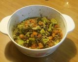 Foto langkah ke 6 dari resep Daging Cincang Brokoli Kukus.