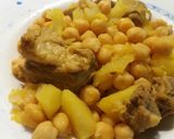 Foto del paso 7 de la receta Guiso de costilla de cerdo y garbanzos