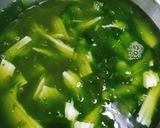 Hình bước làm 1 của món Rau câu giòn lá dứa