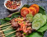 A picture of step 7 of Sate Maranggi from Purwakarta.