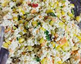 A picture of step 5 of Peppery corn rolls.