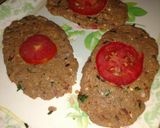 A picture of step 3 of Beef chapli kabab.