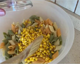 Foto del paso 3 de la receta: Ensalada de pasta con pavo al ajillo | ¡Plato de aprovechamiento!