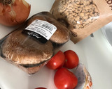 Foto del paso 1 de la receta: Portobello relleno de boloñesa de soja
