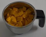 A picture of step 10 of Sunshine Bliss-No-Bake Mango Cheesecake.