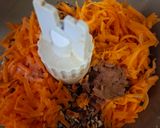 Foto del paso 3 de la receta: Bolitas de zanahoria con nuez (sin horno)
