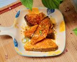 Hình bước làm 3 của món Cá hồi sốt bơ tỏi