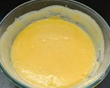 A picture of step 3 of Mango, pomegranate custard.