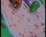 A picture of step 3 of 5 ingredients Besan roti.