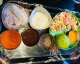 A picture of step 1 of Red Guava Sabji, Jain recipe,No more spices,and quick recipe,Lunch or Dinner.