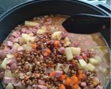 Foto del paso 7 de la receta: Tradicional lenteja de fin de año con Pancho y panceta