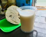 Gambar langkah 5 resipi Jus Durian Belanda.