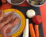 Foto del paso 1 de la receta: Lentejas con Gambones y alcachofas