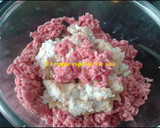 Foto del paso 1 de la receta: Albóndigas con queso azul
