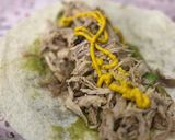 Foto del paso 4 de la receta: Fajitas de pollo asado de aprovechamiento