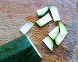 Une image de l'étape 1 de Lasagne courgette ricotta.