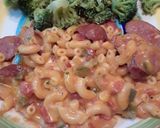 A picture of step 3 of One Pan Sausage Skillet Pasta.