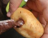 Foto langkah ke 9 dari resep Bomboloni Kulit Pisang.