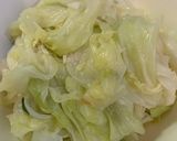 蒜炒高麗菜的食譜步驟3照片
